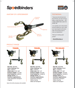 SpeedBinder Torque Drive Binder