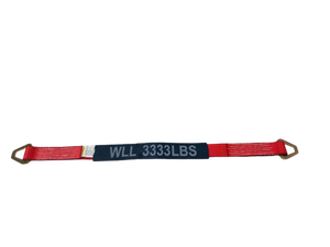 2" X 36" RED TECNIC Axle Straps (SINGLE)