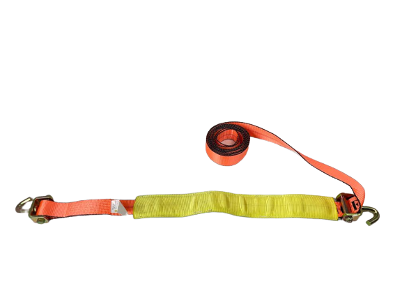 14FT Big Orange Wheel Strap with Low Pro Sleeve (Swivel J)