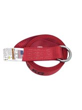 Load image into Gallery viewer, 2&quot; x 8&#39; Red Lasso Strap with Steel Welded O-Ring | Pack of 12
