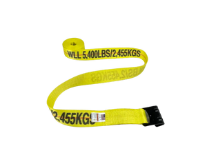 3" x 30' Strap with Flat Hook (single)