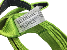 Load image into Gallery viewer, 3&quot; x 10&#39; Recovery Strap Hi-Viz Green
