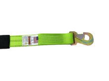 Load image into Gallery viewer, 2&quot; x 8&#39; Diamond Weave Wheel lift strap with Flat Snap Hook
