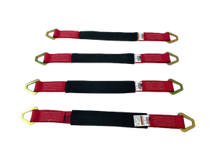 2" X 24" Diamond Weave Axle Straps (4 Pack)