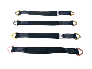 2" X 24" Diamond Weave Axle Straps (4 Pack)