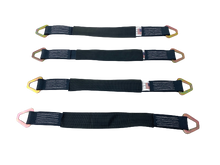 Load image into Gallery viewer, 2&quot; X 36&quot; Diamond Weave Axle Straps (4 Pack)
