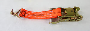 20 Ft Rock Ratchet Strap Assembly with Sleeve