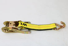 Load image into Gallery viewer, 2&quot; x 30&#39; Professional Grade BIG YELLOW Ratchet Strap with Wire Hooks - 3333lb WLL
