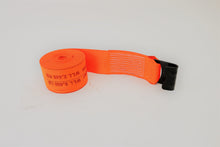 Load image into Gallery viewer, 4&quot; x 50&#39; Diamond Weave Winch Strap with Flat Hook (single)
