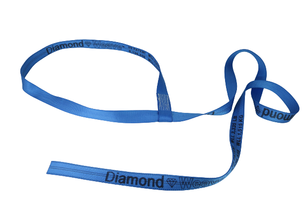 10ft DIAMOND WEAVE Lasso Strap with Sewn Loop