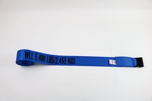 4" x 50' Winch Strap with Flat Hook